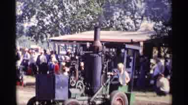 Jordan Minnesota (1969): Outdoor Video Showing Two Machines With Wheels Moving And