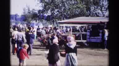 Jordan Minnesota (1969): Amish Community Enjoying A Festival During A Nice Day In