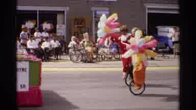 Mabel Minnesota (1969): Pride Parade With Clowns In The 1960s On A Unicycle With