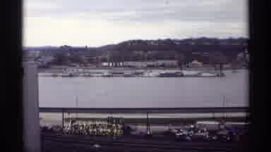 Saint Paul Minnesota (1969): A Naval Port Close To The Water And A Future Dam What