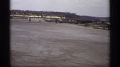 Saint Paul Minnesota (1969): Outdoor Video Showing A River And A Bridge And