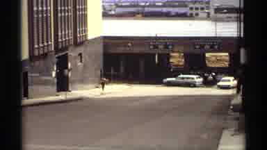 Saint Paul Minnesota (1969): A Pair Of Road Closure Signs With Grey Parked Car On