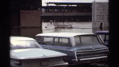 Saint Paul Minnesota (1969): A Sign That Reads "Mounds Park" And A Bunch Of Cars