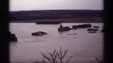 Saint Paul Minnesota (1969): Vintage Film Depicting A Wooded Area Flooded By Storm
