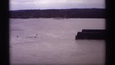 Saint Paul Minnesota (1969): View Of Object Surrounded By Flooded River On A