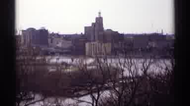 Saint Paul Minnesota (1969): A Gold Eagle Is A Statue It Looks Like The Day Is