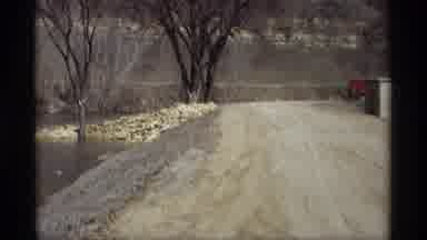 Savage Minnesota (1969): Footage Of A Creek And Dirt Path As Well As A Road And A