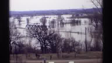 Savage Minnesota (1969): A Video Overlooking A Lake During The Winter
