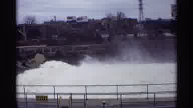 Savage Minnesota (1969): The Water Looks White As It Splashes Downstream And Into