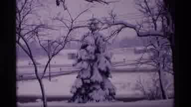 Wisconsin (1969): The Snow Is Starting To Form And Pile-Up In Winter Time