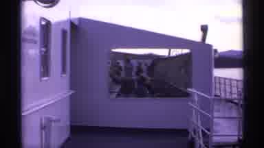 Canada-1974: People Sitting And Walking On A Ferry Deck