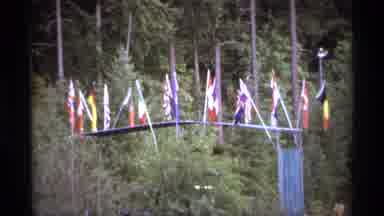 Vancouver Canada (1974): A Huge Flower Exhibition Was Going On With Man Around The