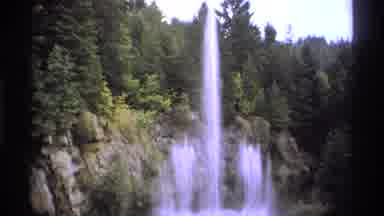 Vancouver Canada (1974): A Falls That Was Very Nice To See Around The Park And