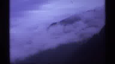Vancouver Canada (1974): Gorgeous Shot Of Fog Blanketing And Rolling Across Hills