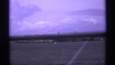 Vancouver Canada (1974): Footage Of The Pretty Sky And An Old Military Ship
