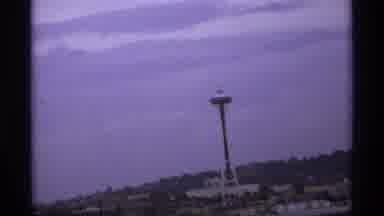 Vancouver Canada (1974): Shaky Hand Films Space Needle And Its Glory As It Towers