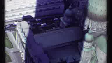 Montreal Canada (1967): A Old Church Seems From The Top Of A Big Building In The
