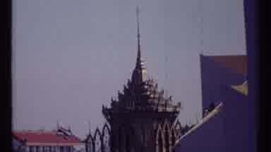 Montreal Canada (1967): Epcot Spaceship Earth And Other Buildings At Disney World