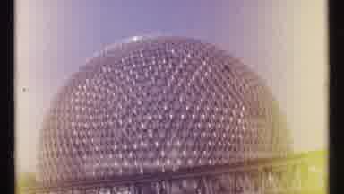 Montreal Canada (1967): Futuristic Dome Made Of Metal And Electric Train Switching