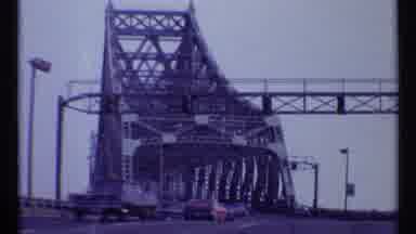 Montreal Canada (1967): Traveling Across An Iron Bridge