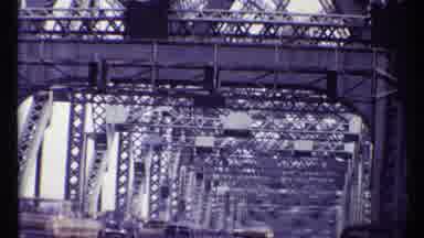 Montreal Canada (1967): The Cars Are Driving Across The Bridge And Take In The