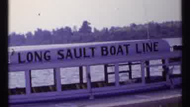 Montreal Canada (1967): The Long Salt Boat Line Sits At The Dock While Someone