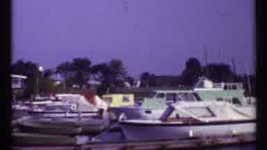 Montreal Canada (1967): A View Of A Small Harbor Standing From The Dock Entrance