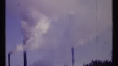 Ottawa Canada (1967): Three Smoke Stacks From Factories And View Of Giant John F