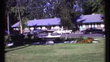 Ottawa Canada (1967): A Group Of Cars Outside A Motel And Enjoying The Beautiful