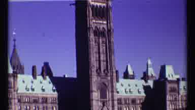 Ottawa Canada (1967): A Huge Building With The Rocks Shows The Greatness Of The