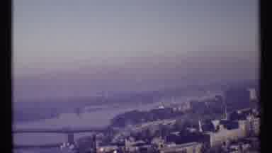 Ottawa Canada (1967): Smokestacks Release White Clouds Into The Air With A View Of