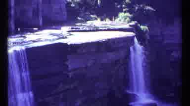 Ottawa Canada (1967): A Beautiful Rocky Waterfall Freely Flowing Waters From The