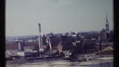 Ottawa Canada (1967): View From An Urban Industrial Area With A Church In The Far