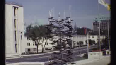 Ottawa Canada (1967): A Vintage And Classic Looking Old Buildings Stands Tall Out