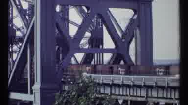 Ottawa Canada (1967): The Big Train On The Bridge And Some Cars