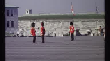 Ottawa Canada (1967): Outside Recording Showing Three British Guards Performing