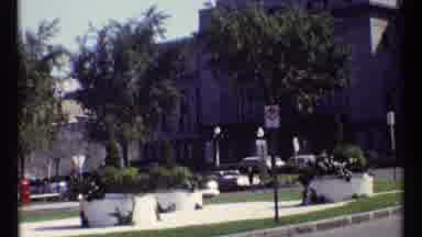 Ottawa Canada (1967): Cars Driving Up And Down The Street On A Sunny Day