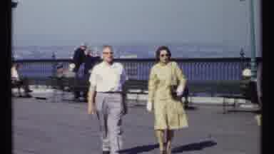 Ottawa Canada (1967): A Husband And Wife Were Walking In A Historic Place In The