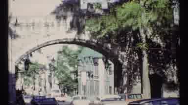 Ottawa Canada (1967): Bridge Standing Midst People That Are Going To Change The