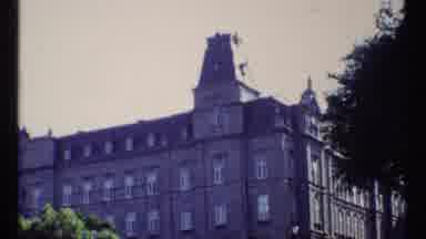Ottawa Canada (1967): Vintage Video Of A European Fancy Building And A Green