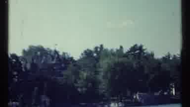 Toronto Canada (1967): Old Castle Close To A Big River In A Sunny Day