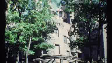 Toronto Canada (1967): House In The Middle Of The Water House Surrounded By Trees