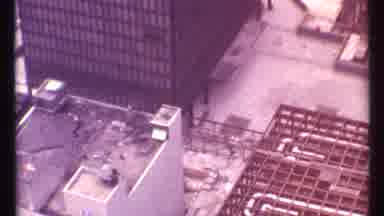 Toronto Canada (1967): Extremely Tall Buildings With Grey Smoke In The Air But A