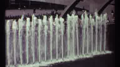 Toronto Canada (1967): Age Water Fountain Shooting Water Straight Up Outside A