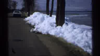 Minnesota-1970: Melting Snow On The Sidestreet