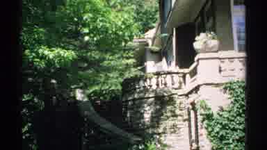 Minnesota (1970): Ivy Wall Covered Mansion Statues Stairways Windows With A View