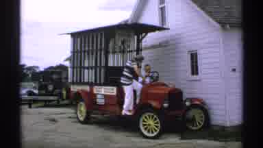 Minnesota (1970): People Pile Into The Front Of The Antique Paddy Wagon That