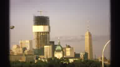 Minnesota (1970): Gorgeous View Of Downtown City Or Town In The Distance Under The