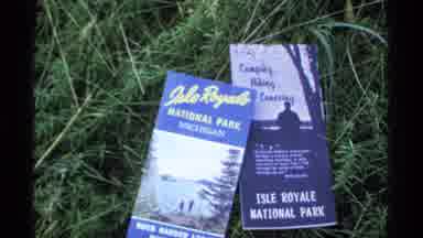 Isle Royale Michigan (1971): The Family Gathered Brochures To Create Places To Go