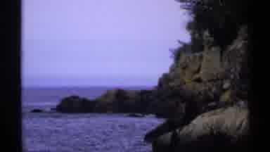 Isle Royale Michigan (1971): In A Beautiful River Side A Huge Rocks Are Been